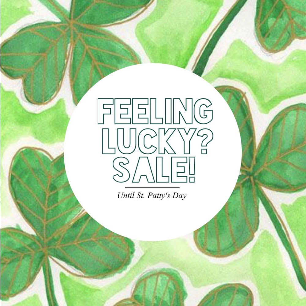 St. Patrick's Day Sale!