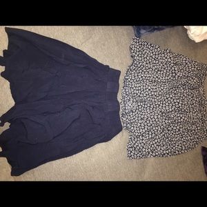 Two brandy Melville skirts