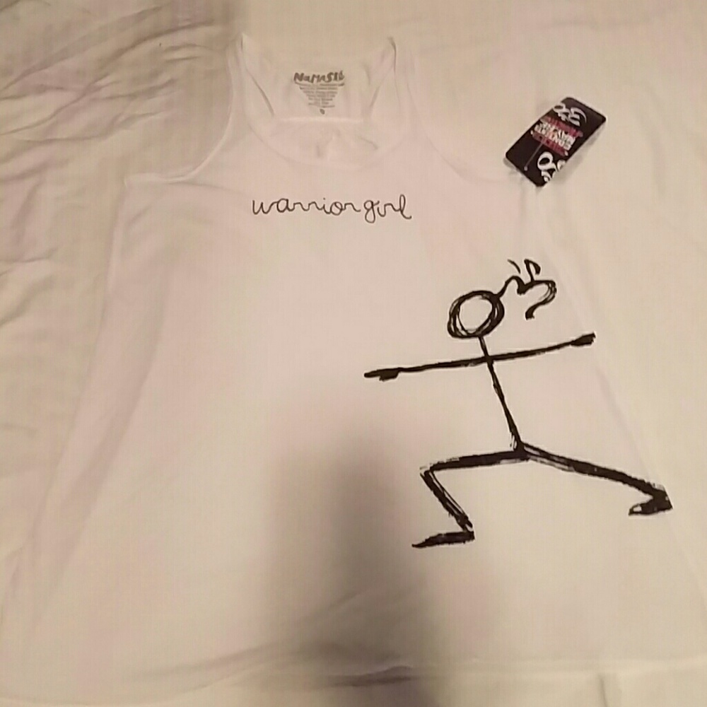 Loose fitting yoga tank top
