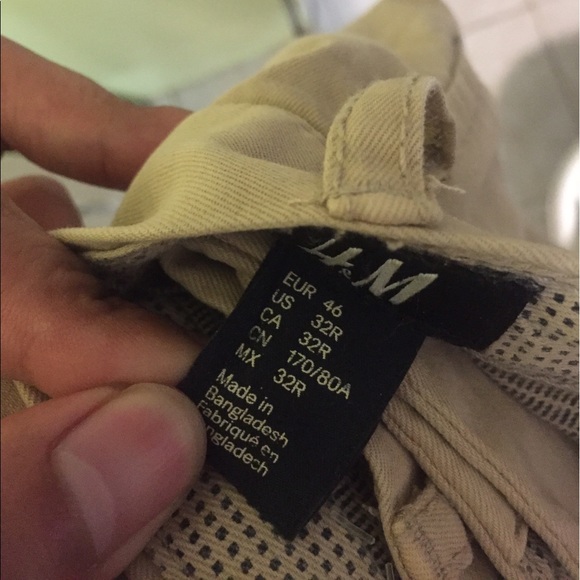 H&M Slim Khaki Chino's - Picture 3 of 5