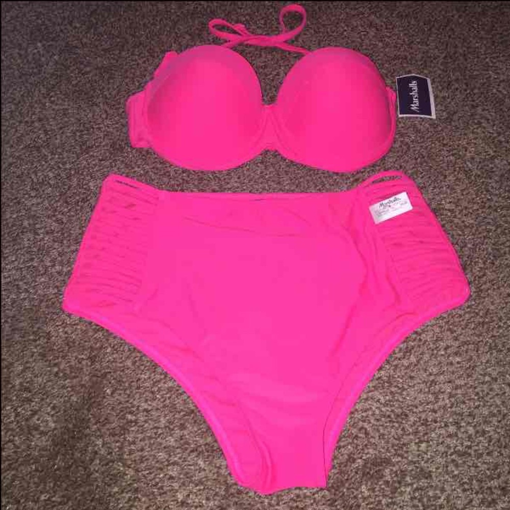 New high waist swimsuit size Large