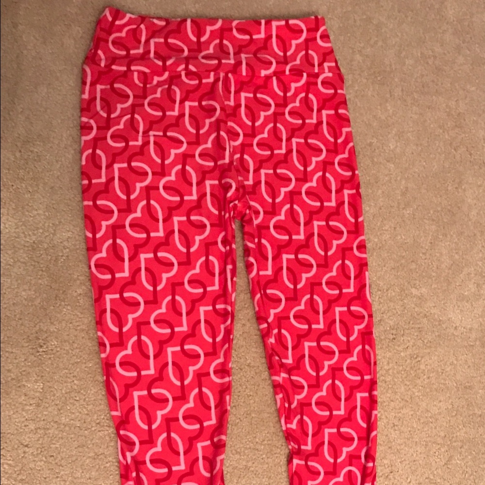 LulaRoe Valentine OS Leggings