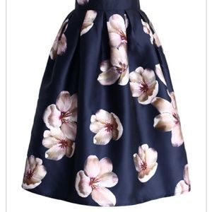 Peach blossom skirt