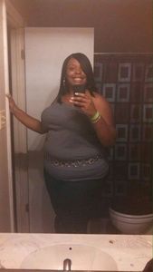 Gray Strapless top with belt