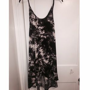 Black and white summer dress