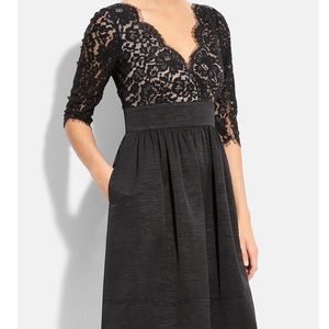 Fit and flare lace dress
