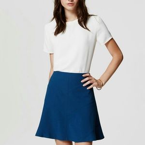 Loft Flippy Skirt, Deep Teal, Women's Size 10