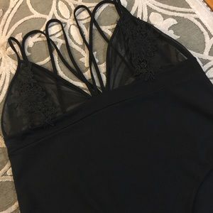 Strappy Mesh bodysuit