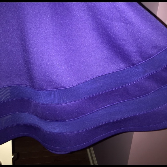 Lulu's navy blue/ purple dress - Picture 4 of 4