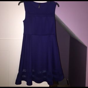Lulu's navy blue/ purple dress