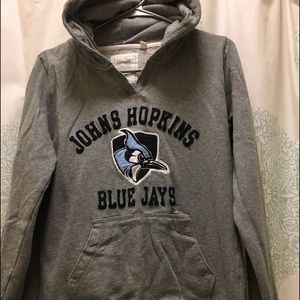 Authentic Johns Hopkins college sweatshirt