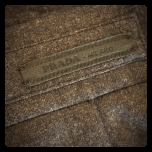 Authentic Prada Milano Wool Gray Pants! US size 2 - Picture 5 of 5