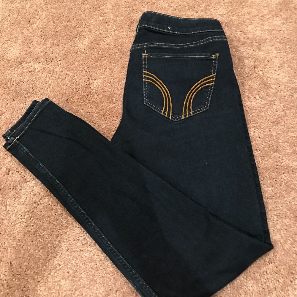 Dark hollister skinny leg jegging