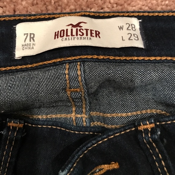 Dark hollister skinny leg jegging - Picture 2 of 3