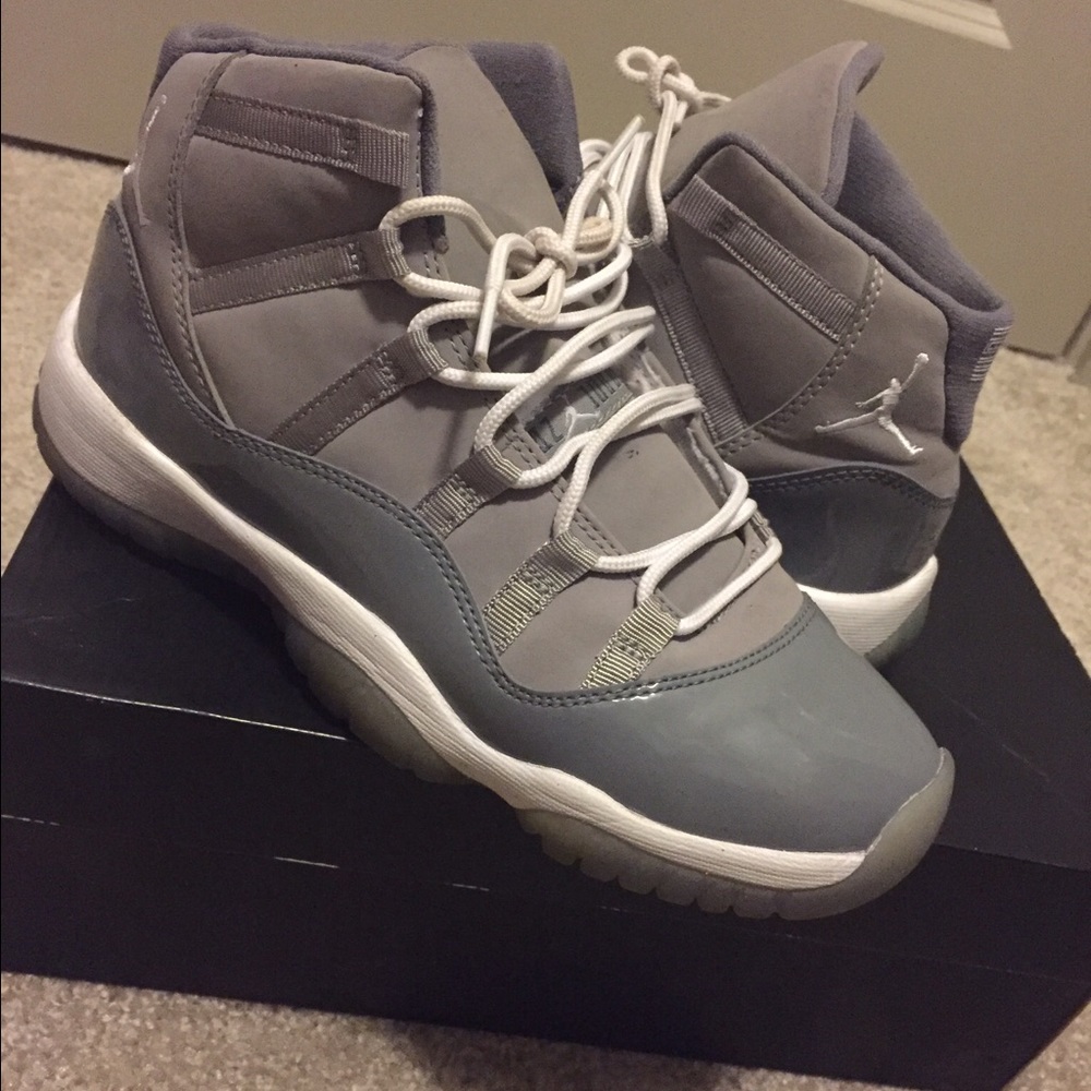 Cool grey Jordan