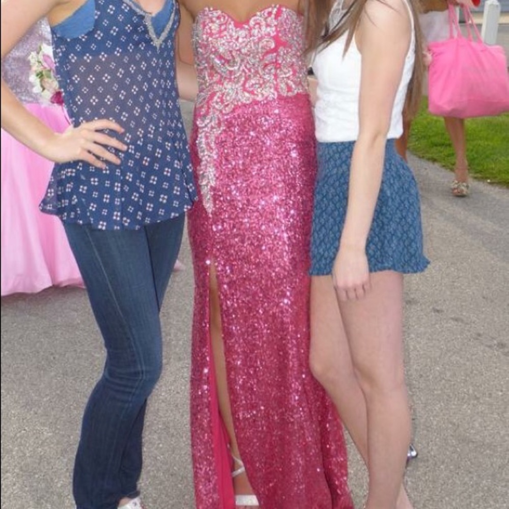 Prom dress from Hannah's Boutique