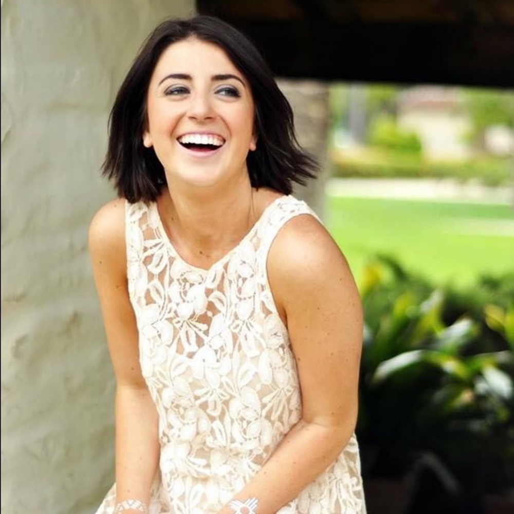 Free People Cream Lace Dress