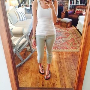 (GAP) Mint Slim Straight Petite Jeans