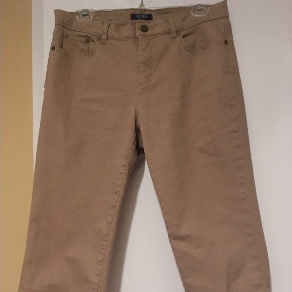 Chaps denim Capri pants