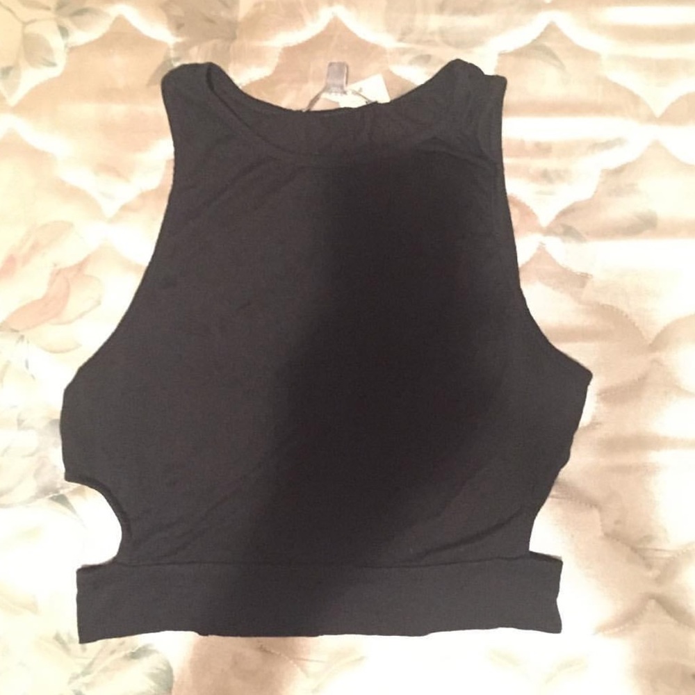 American Eagle Cut Out Crop Top
