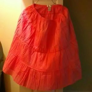 Melon color Women's skirt