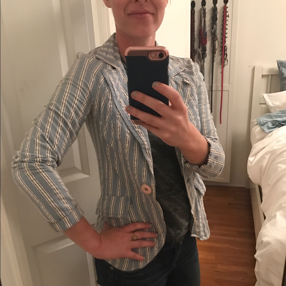 Dessous-Dessus patterned blazer