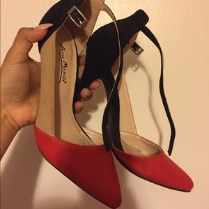 Black , red, nude color Heels