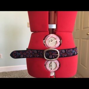 Lucky Brand black and multi belt