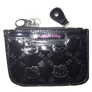 Loungefly HK Black Shiny Patent Coin Purse