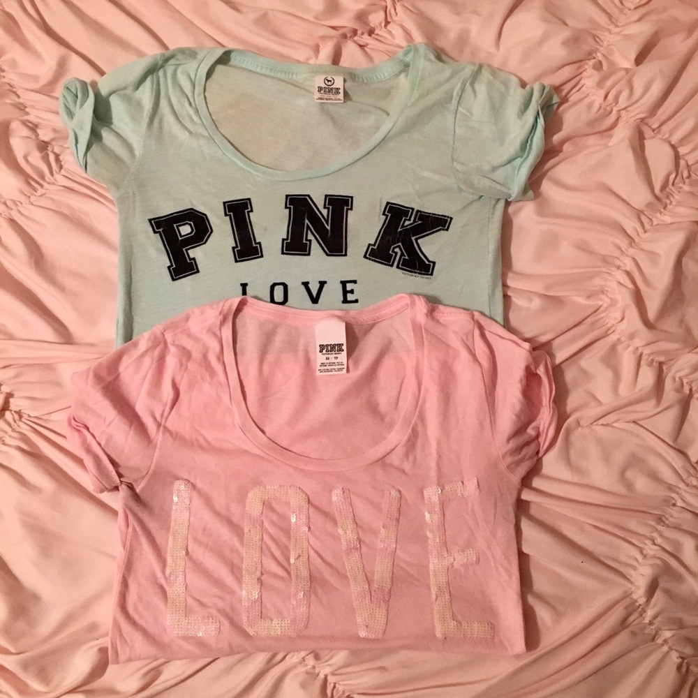 PINK by Victoria secret BUNDLE Tees