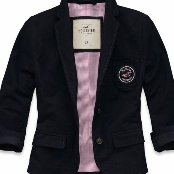 New Hollister women's navy blazer - Picture 2 of 2