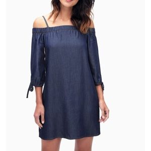 BRAND NEW Splendid Chambray Off Shoulder Dress👗