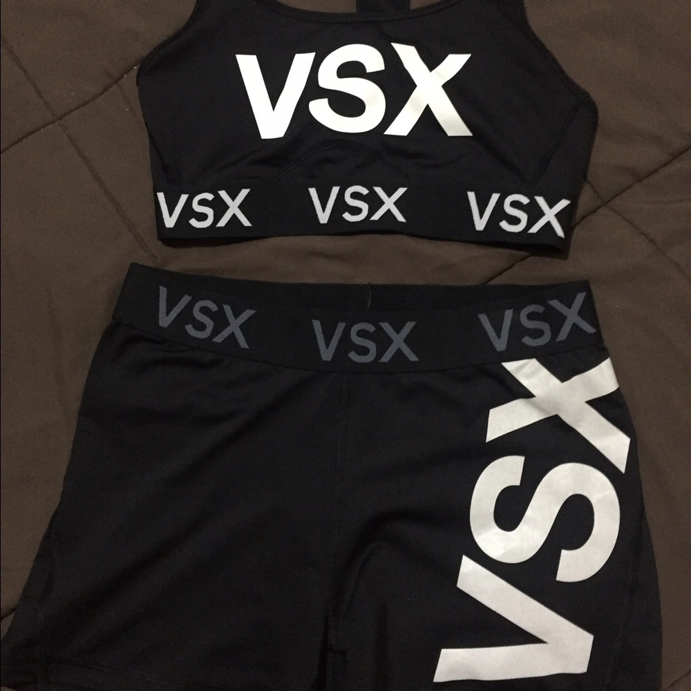 Victoria Secret Sport Bra and Short set