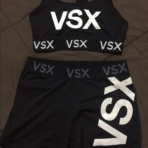 Victoria Secret Sport Bra and Short set