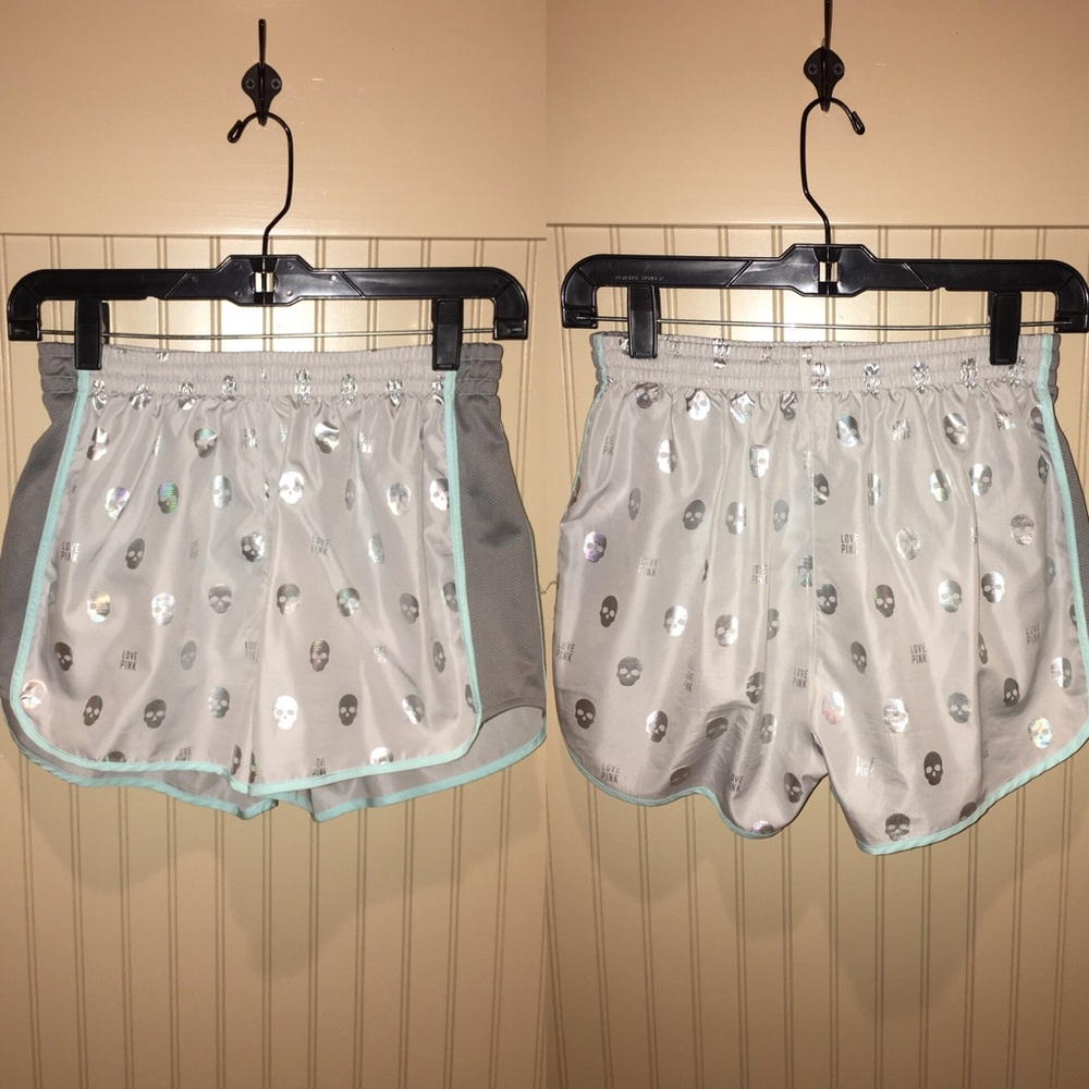 Victoria's Secret PINK Skull Athletic Shorts