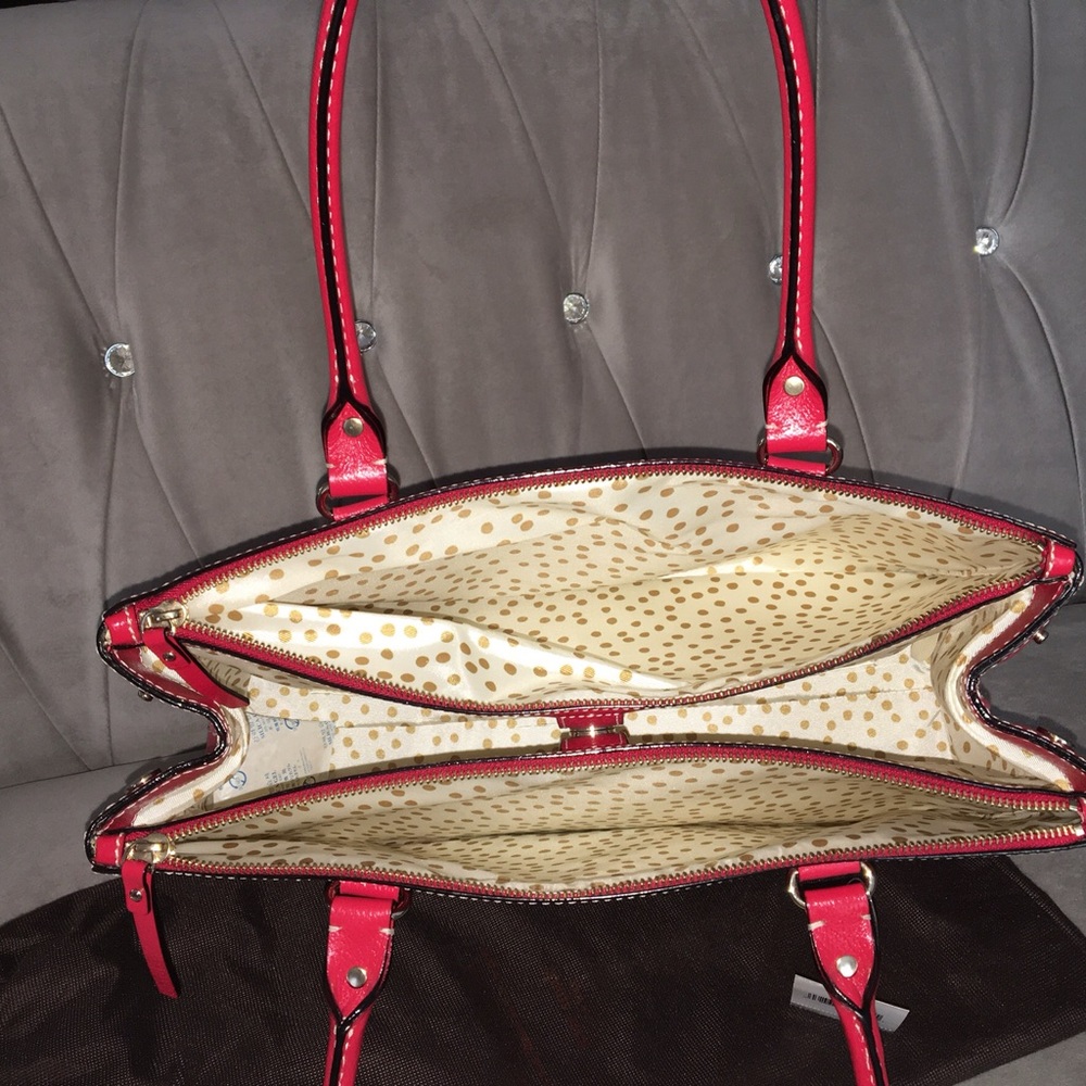 NWT Kate Spade Martine Wellesley Handbag in Garnet - Picture 5 of 7