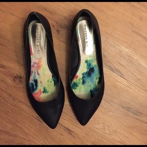 Black Madden girl flats