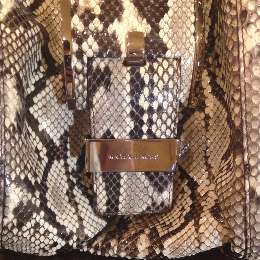 Michael Kors Large Python Bag - image 5