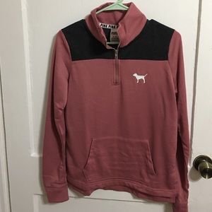 Victoria's Secret PINK quarter zip 🤐