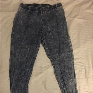 Urban outfitters Acid wash jogger jeans