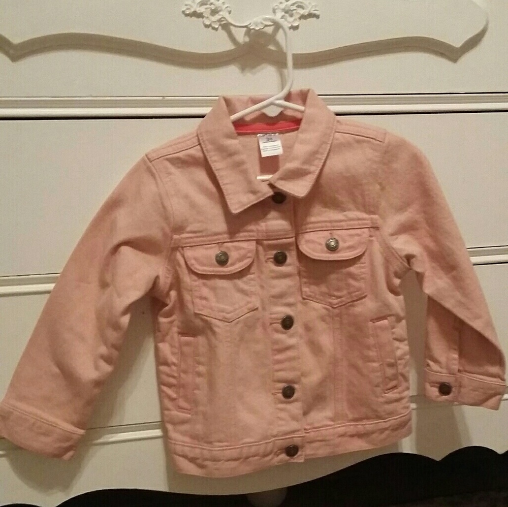 Carter's pink jacket.