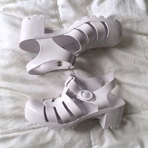 American Apparel Jelly Sandals
