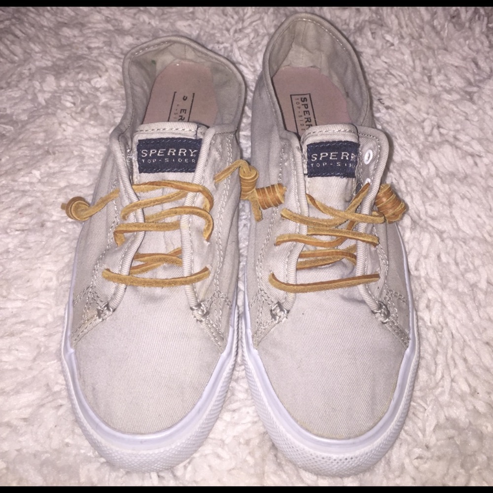 Grey Sperry Sneakers size 8