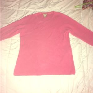 L.L.Bean 100% Cashmere Long sleeve