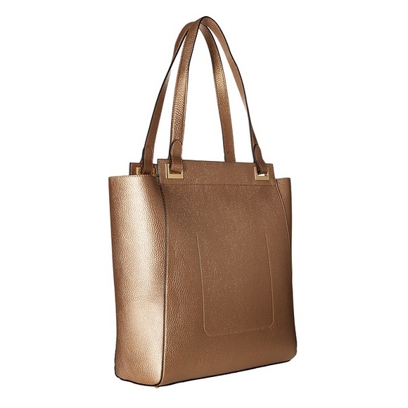 Ralph Lauren Gold Leaf Carlisle Afton Tote NWT - Picture 3 of 8