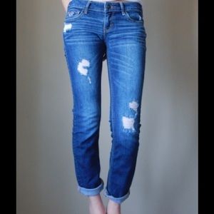 Ripped Dark Wash Jeans