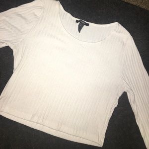 Forever 21 Long Sleeve Crop Top