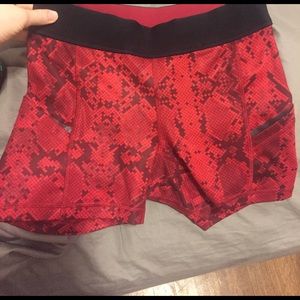 Lululemon snake skin shorts