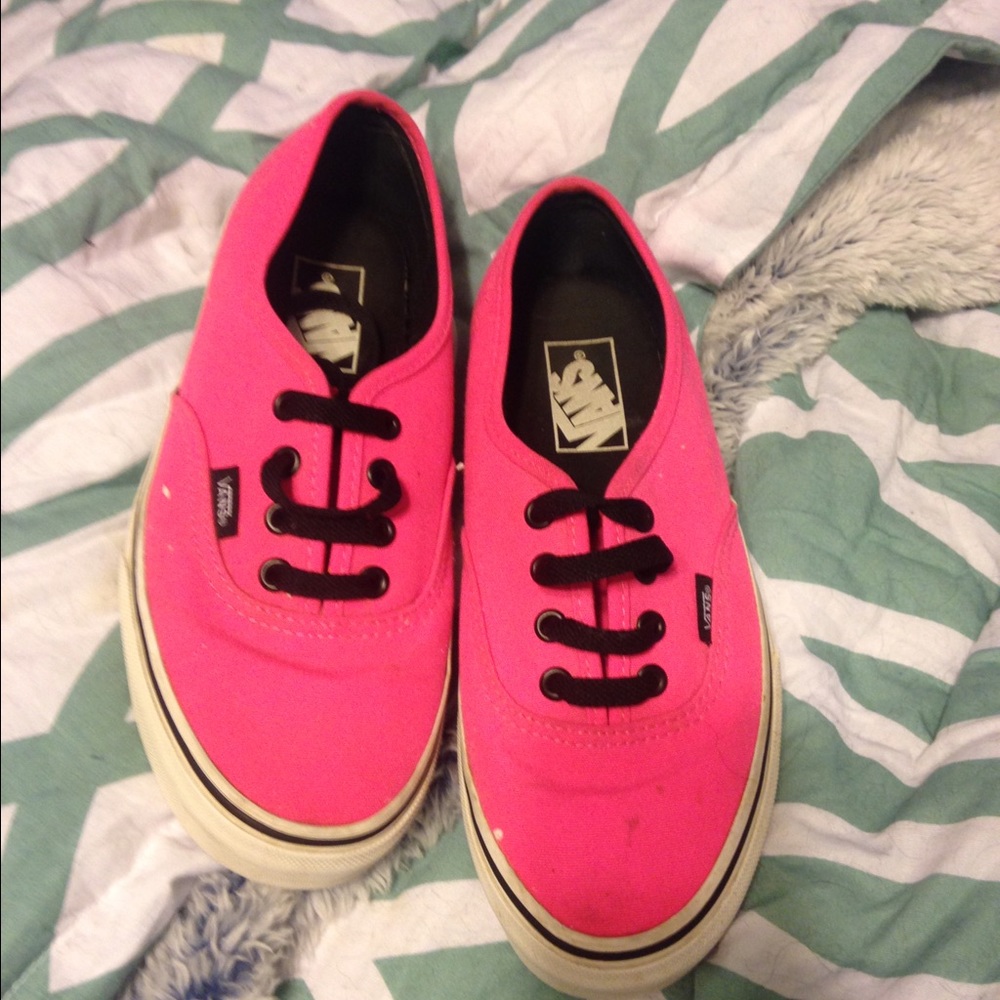 Hot pink vans