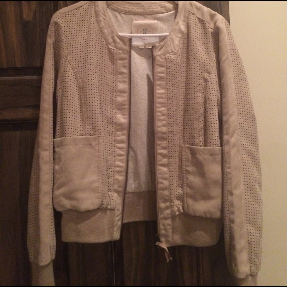 Hei Hei Anthropology Bomber Jacket